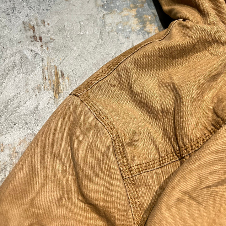 #3583 古着 Dickies/ディッキーズ / Duck Jacket /ダックジャケット/裏起毛/フード付き/サイズM