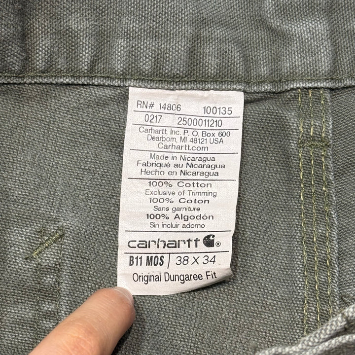 古着 Carhartt/カーハート/ダック地ペインターパンツ/実寸サイズ36×30