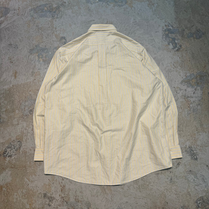 古着 L.L.Bean/ エルエルビーン/ ボタンダウン長袖シャツ/ ストライプ柄/ サイズL