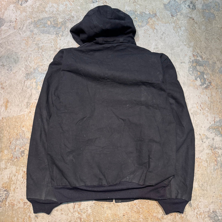古着 Carhartt/ カーハート/ アクティブジャケット/ ダック地/ 裏地ブランケット/企業ロゴ/ サイズM