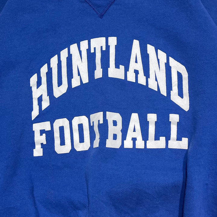 #1912 Old clothes 90's RUSSELL ATHLETIC/Crewneck sweat/College logo/HUNTLAND/Size XXL