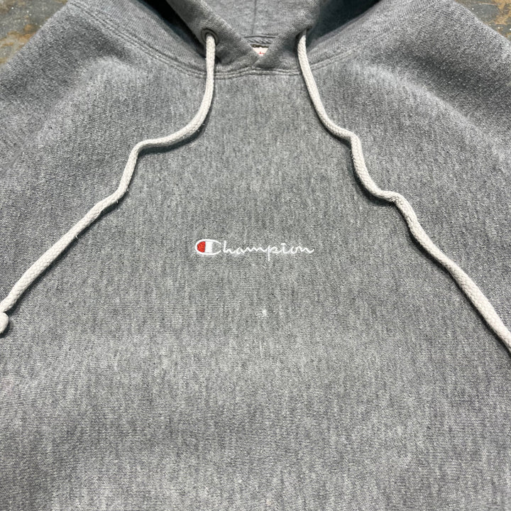 #1933 古着 Champion/チャンピオン / Pull Orver Hoody / プルオーバー パーカー / reverse weave /刺繍ロゴ / サイズS