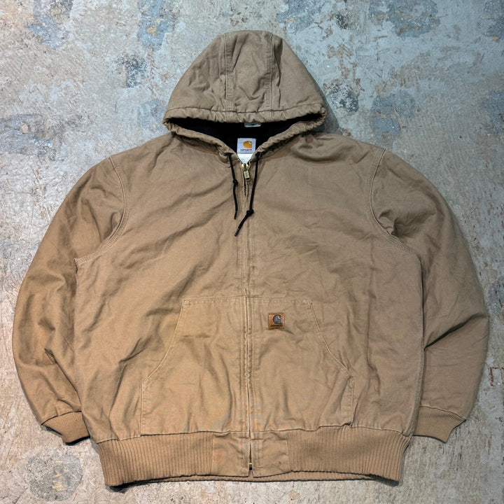 중고 의류 Carhartt/ Active Jacket/ Duck Fabric/ Quilted Lining/ Size XL