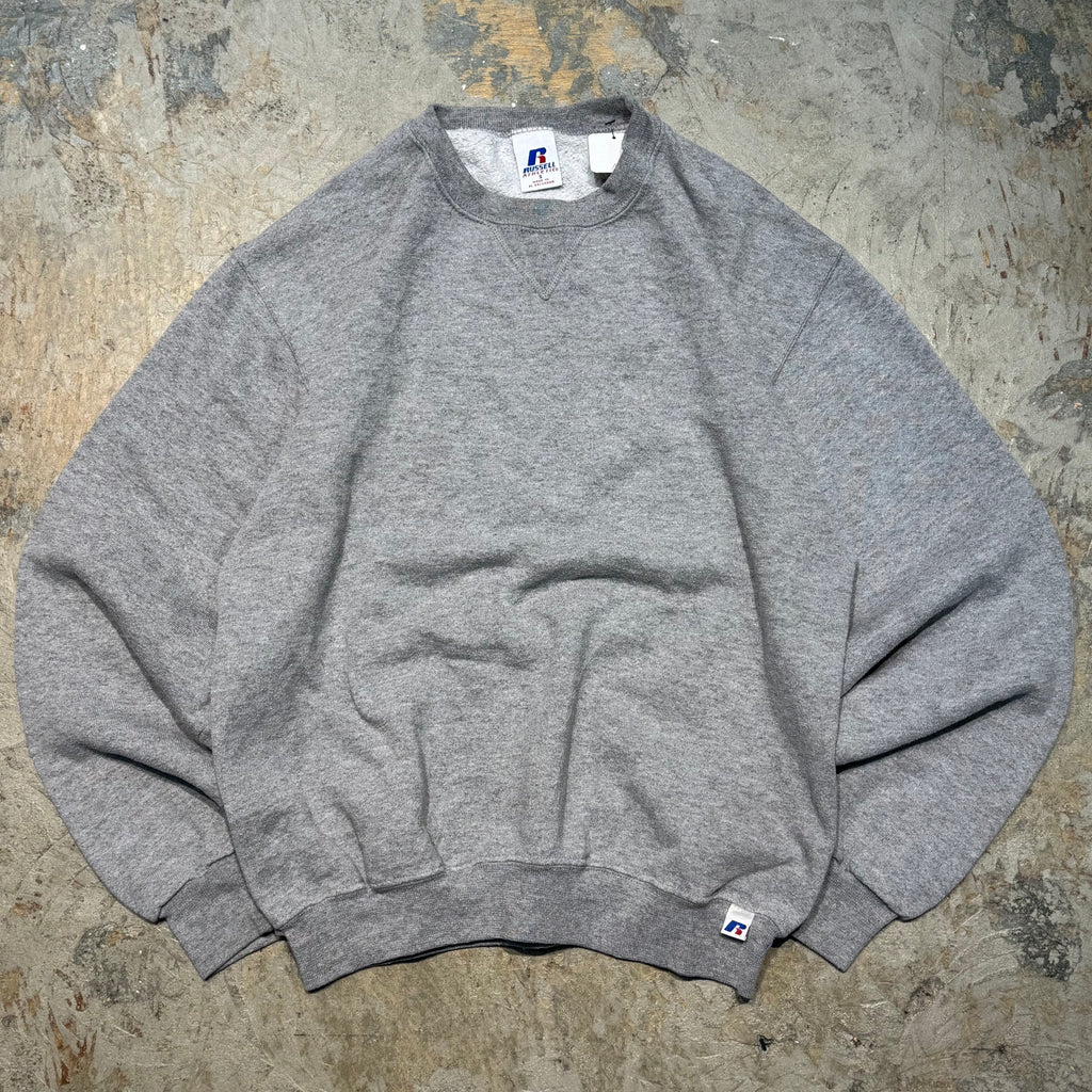 ラッセルアスレチック無地ブランクスウェットトレーナー前Vガゼットノームコア RUSSELL ATHLETIC(ラッセル アスレティック)スウェット トレーナー