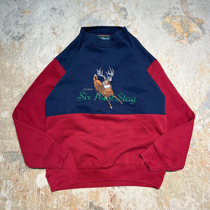 #2003 古着 Unknow/Crewneck Sweatshirts/クルーネックスウェット/刺繍/サイズL