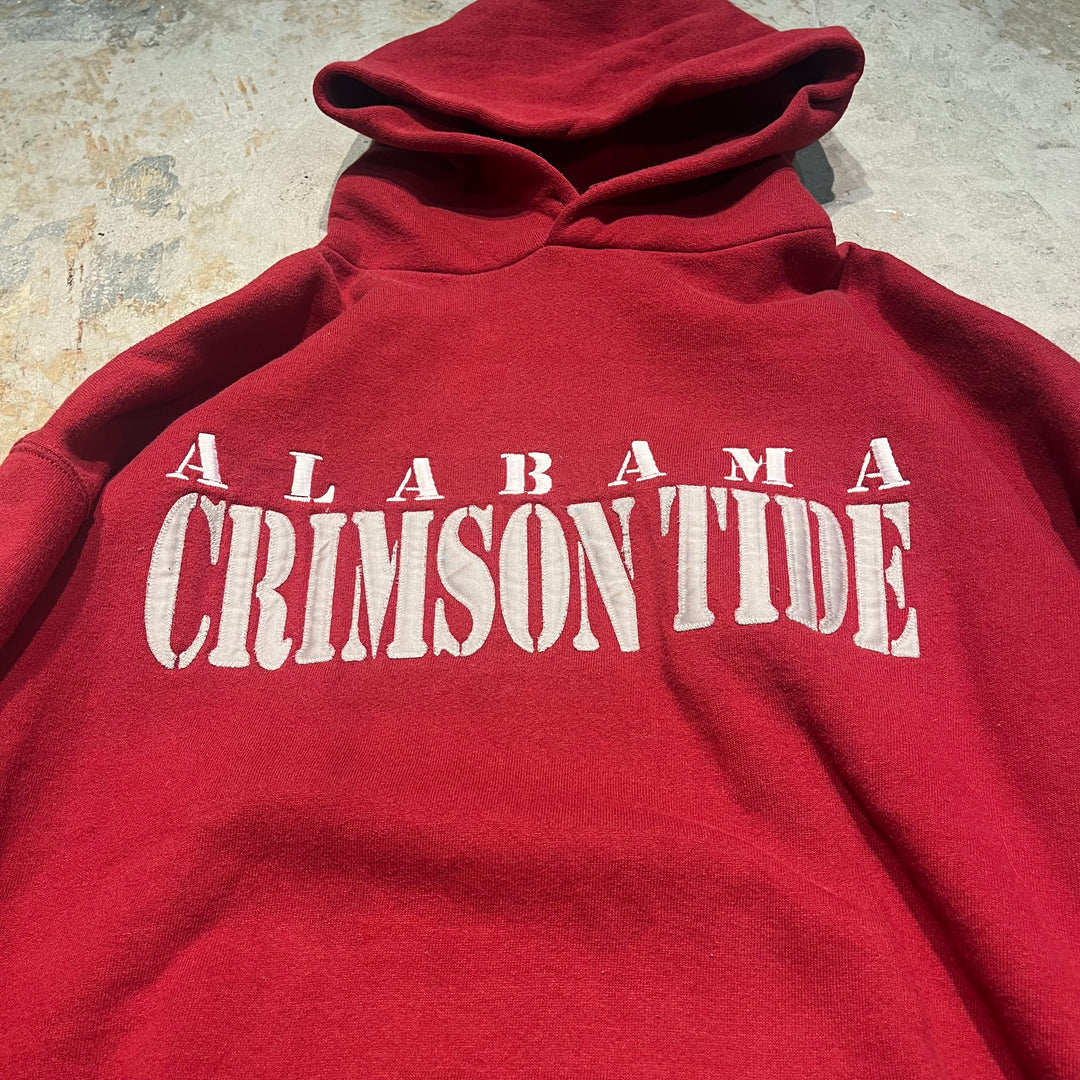 #3834 古着 RUSSELL ATHLETIC/ラッセルアスレチック /Pull Orver Hoody / プルオーバーパーカー /ALABAMA/CRIMSONTIDE/MADE IN U.S.AサイズXL