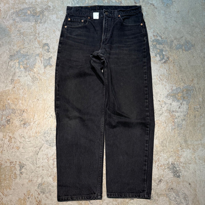 二手衣USA制98's Levi's /李维斯/黑色牛仔裤/ 550/实际尺寸32×29