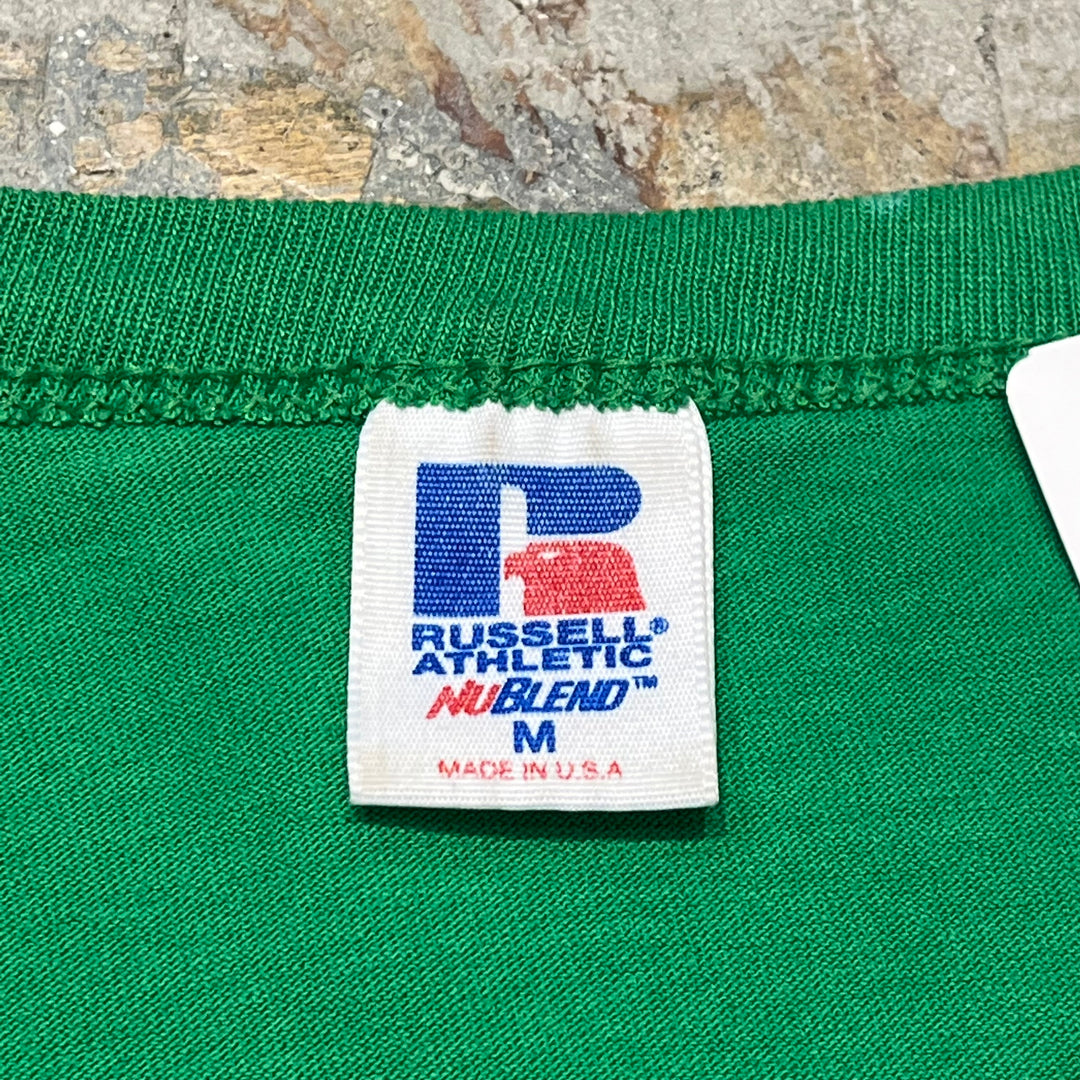 古着 USA製 80's〜/RUSSELL ATHLETIC/ラッセル アスレチック/シングルステッチ/プリントTシャツ/ サイズM