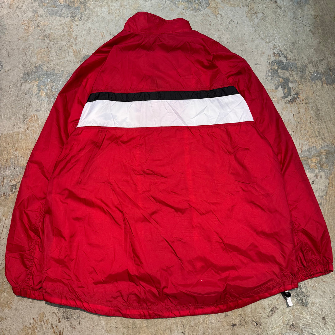 古着 00's NIKE/ ナイキ/ ナイロンジャケット/ スウォッシュロゴ刺繍/サイズXL
