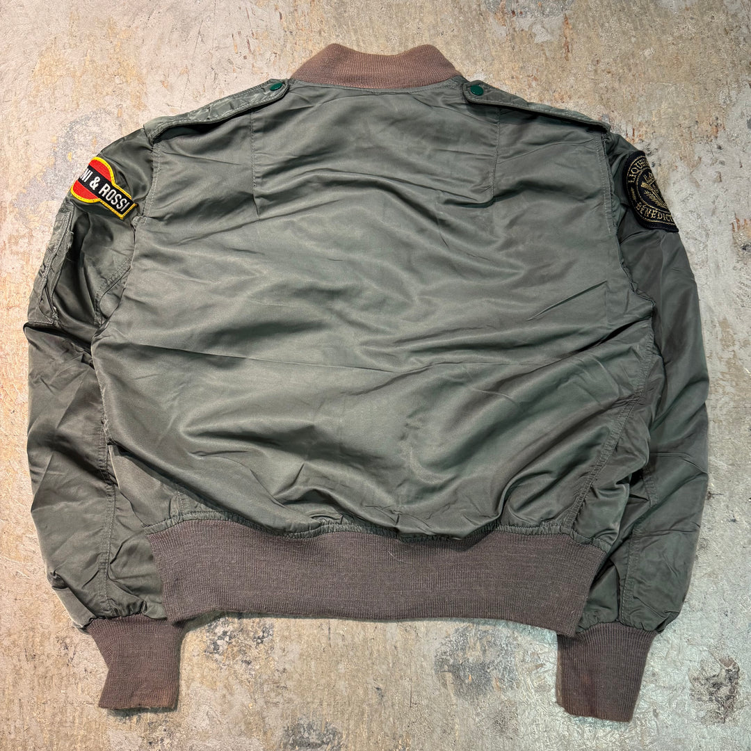 古着 USA製 80's~90's WATKINS DESIGN CENTER LTD. /米空軍/MIL-J-7448J/フライトジャケット /MA-1/サイズL