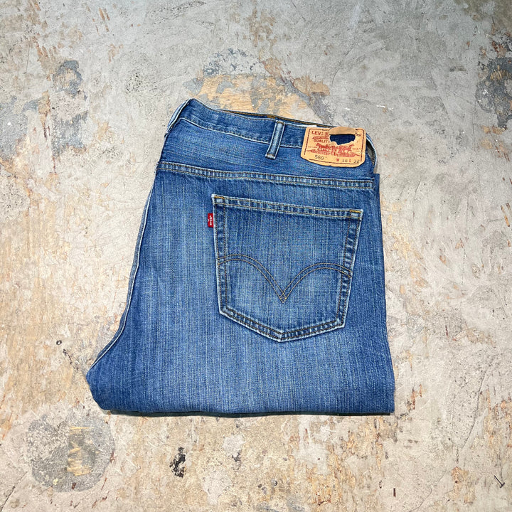 古着 Levi's/リーバイス/Denim Pants/デニムパンツ/569/実寸サイズ37×29