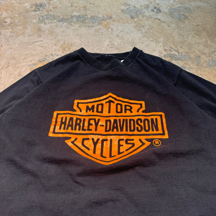 古着 Harley-Davidson/ ハーレーダビッドソン/ プリントTシャツ/ サイズL相当
