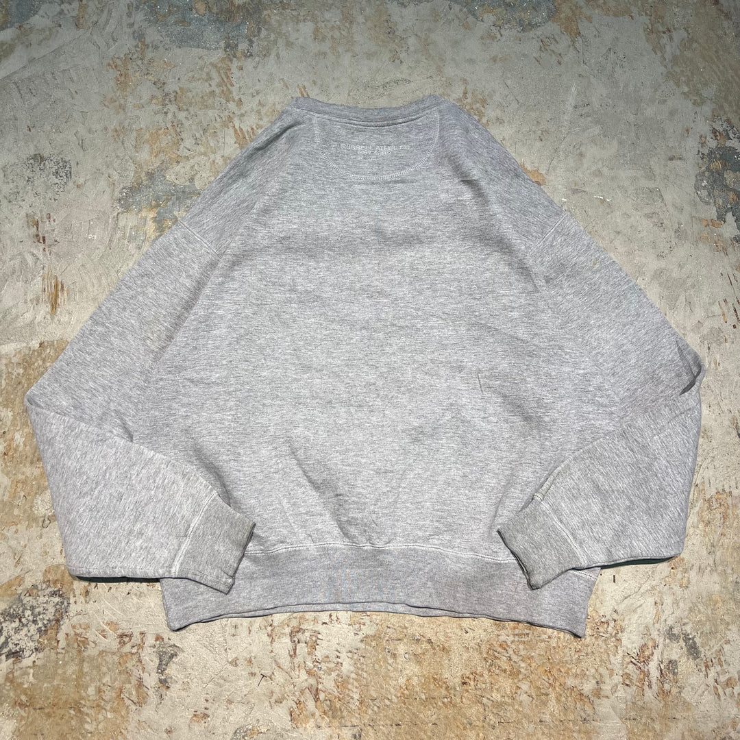 #3816 古着/Russell/ラッセル/Crewneck sweat/クルーネックスウェット/ラッセルロゴ/MADE IN U.S.A/サイズXL