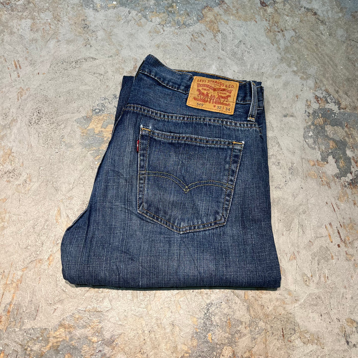 古着 Levi's/リーバイス/Denim Pants/デニムパンツ/569/実寸サイズ33×32