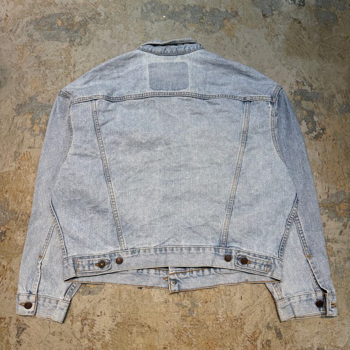 古着 90's Levi's/ リーバイス/ デニムジャケット/ Gジャン/デカタグ/サイズL