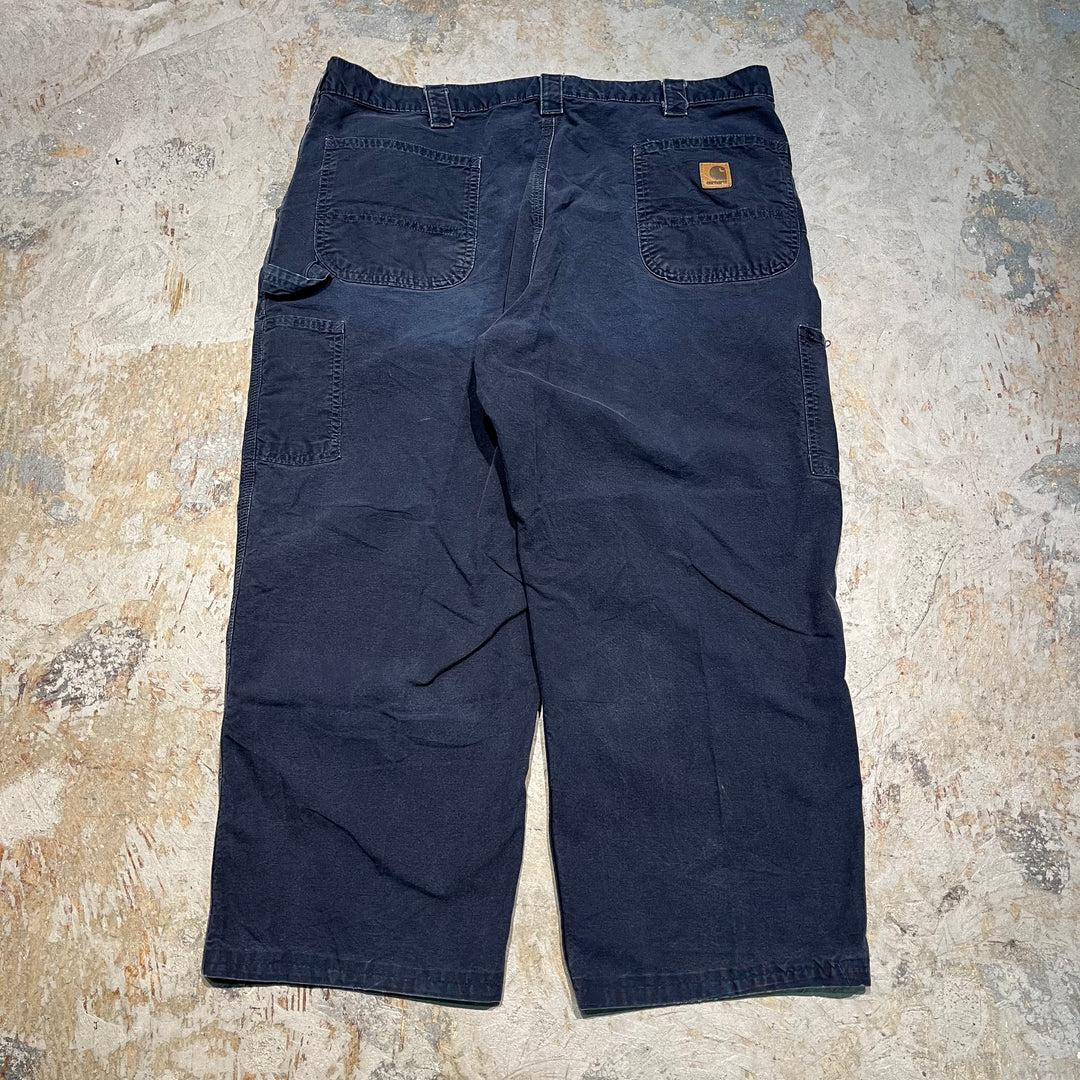 #4515 古着 Carhartt/カーハート/ Duck Painter Pants/ダック地 ペインターパンツ/8151 BLB/サイズ42×30