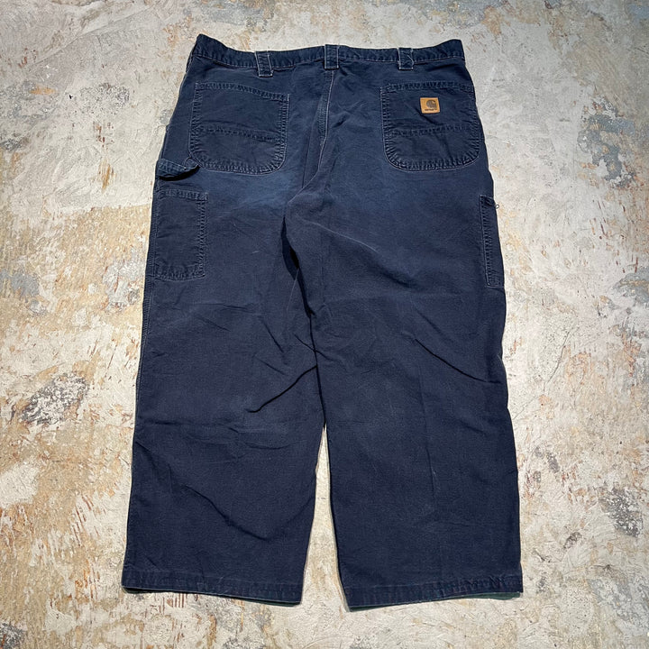 #4515 古着 Carhartt/カーハート/ Duck Painter Pants/ダック地 ペインターパンツ/8151 BLB/サイズ42×30