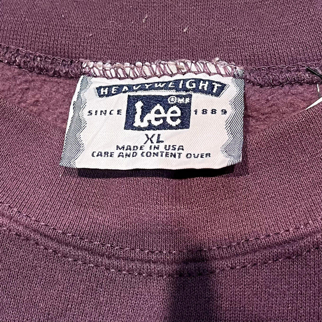 #1895 古着 Lee/リー/Crewneck sweat/クルーネックスウェットMADE IN U.S.A/90's/サイズXL