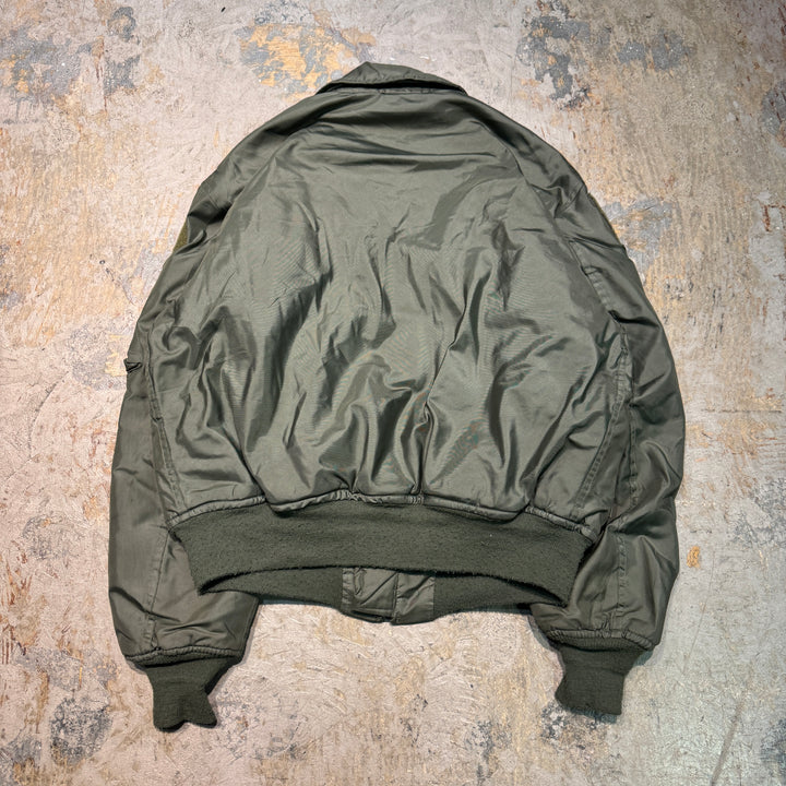 古着 U.S.AIR FORCE /米空軍/CWU-45/フライトジャケット /MA-1/サイズL