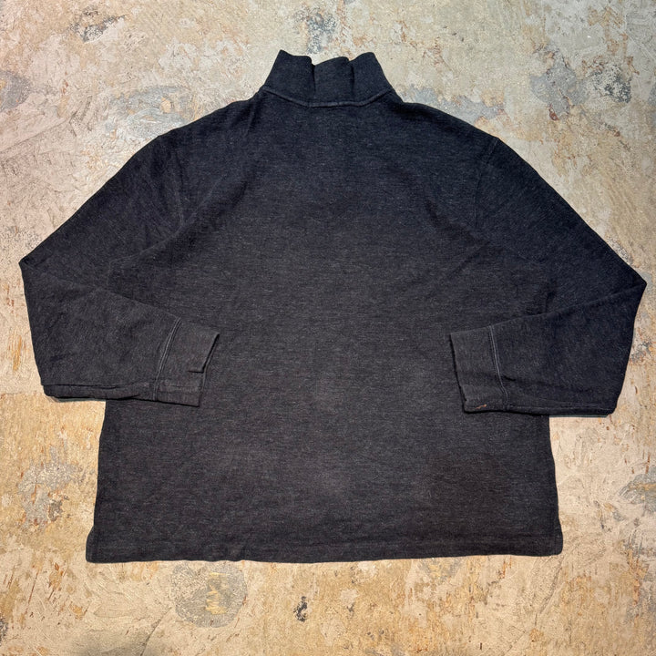 古着 POLO by Ralph Lauren/ ポロ バイ ラルフローレン/ ハーフジップニットセーター/ サイズXL