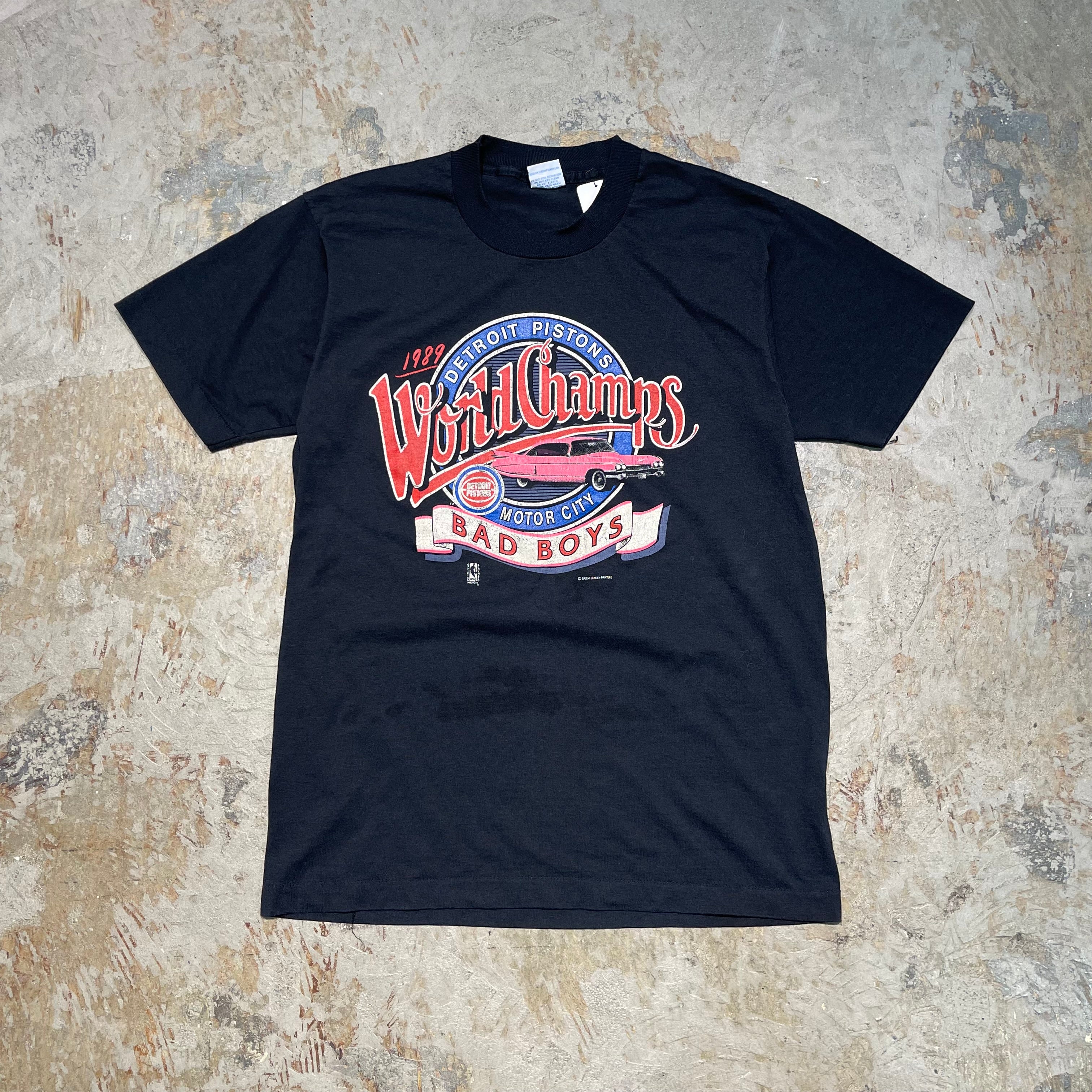 予約販売 古着 80's 1989年 デトロイト・ピストンズ NBA / SALEM USA製 ウェア