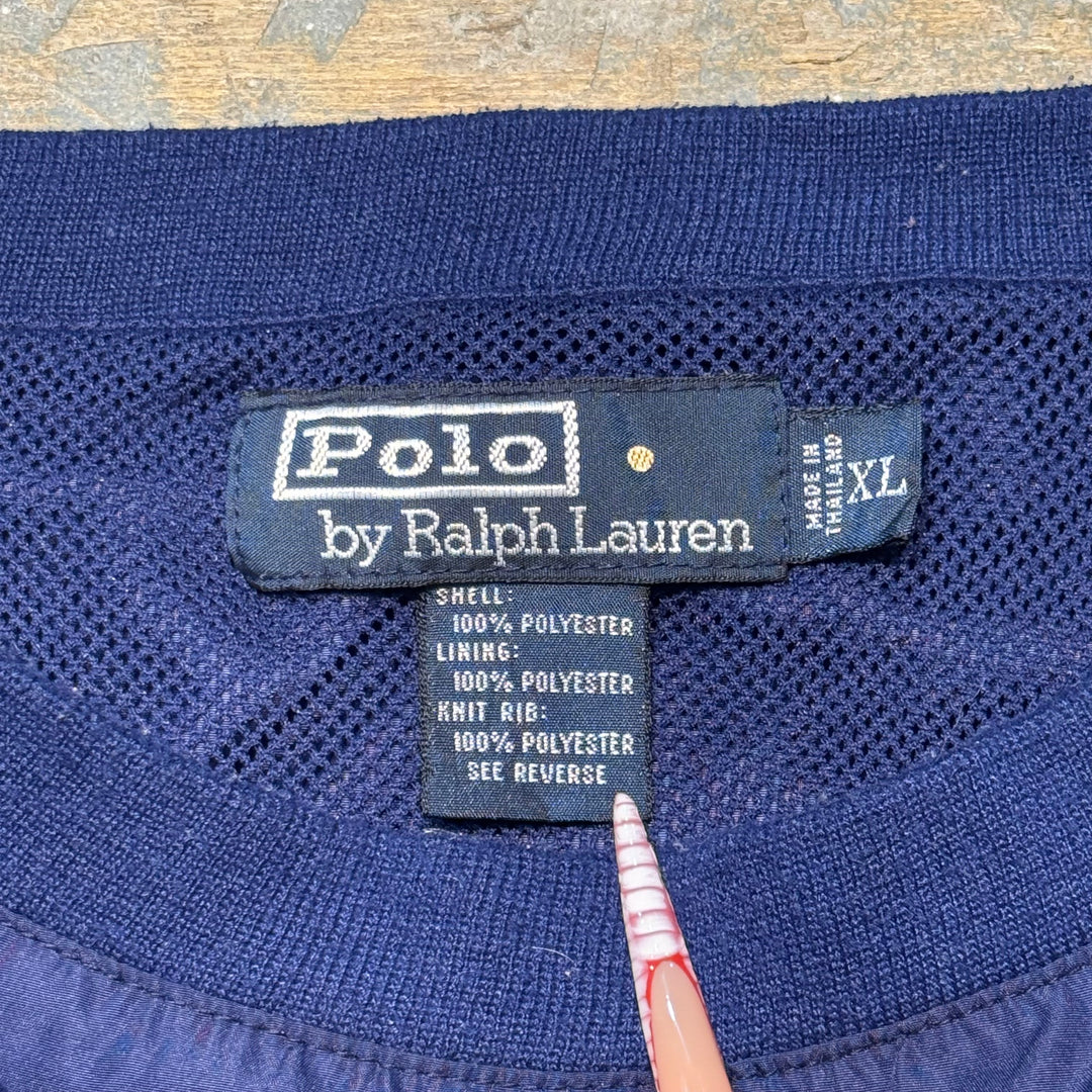 古着 90's Polo by Ralph Lauren/ ポロ バイ ラルフローレン/ ナイロンプルオーバージャケット/ サイズXL