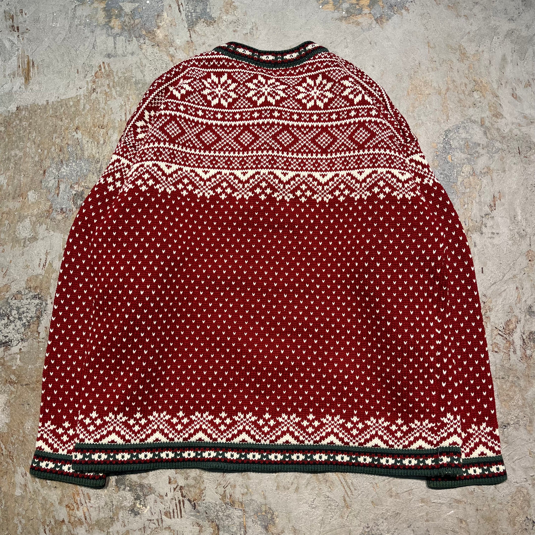 #3398 L.L.Bean/エルエルビーン/Henry neck knit/ヘンリーネックニット/サイズWomens L