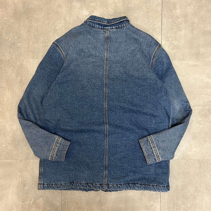 #1839 古着/Lee/リー/Denim boa jacket/デニムジャケット/サイズXL