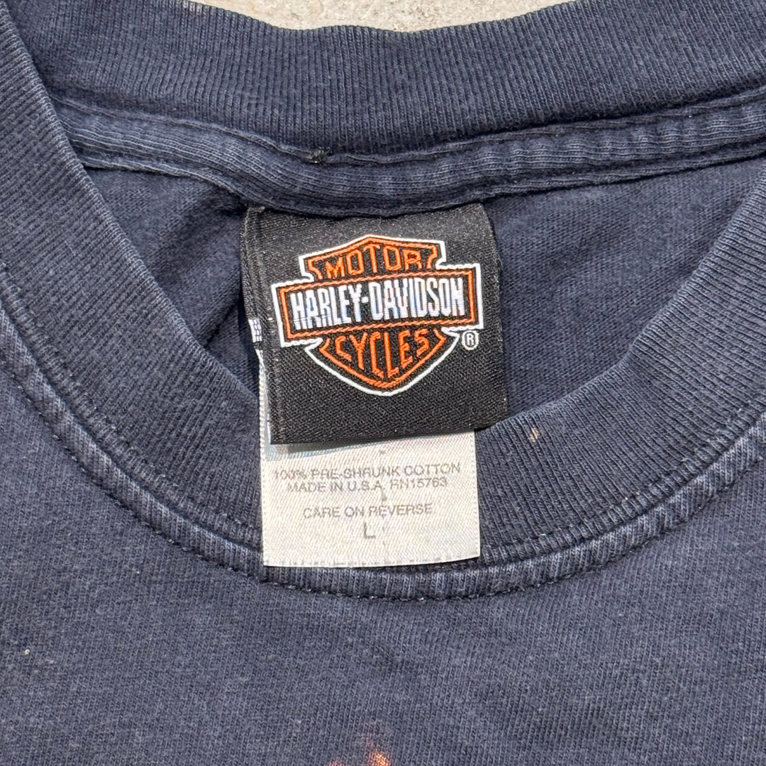 古着 Harley-Davidson/ハーレーダビッドソン/ プリントTシャツ/ サイズL