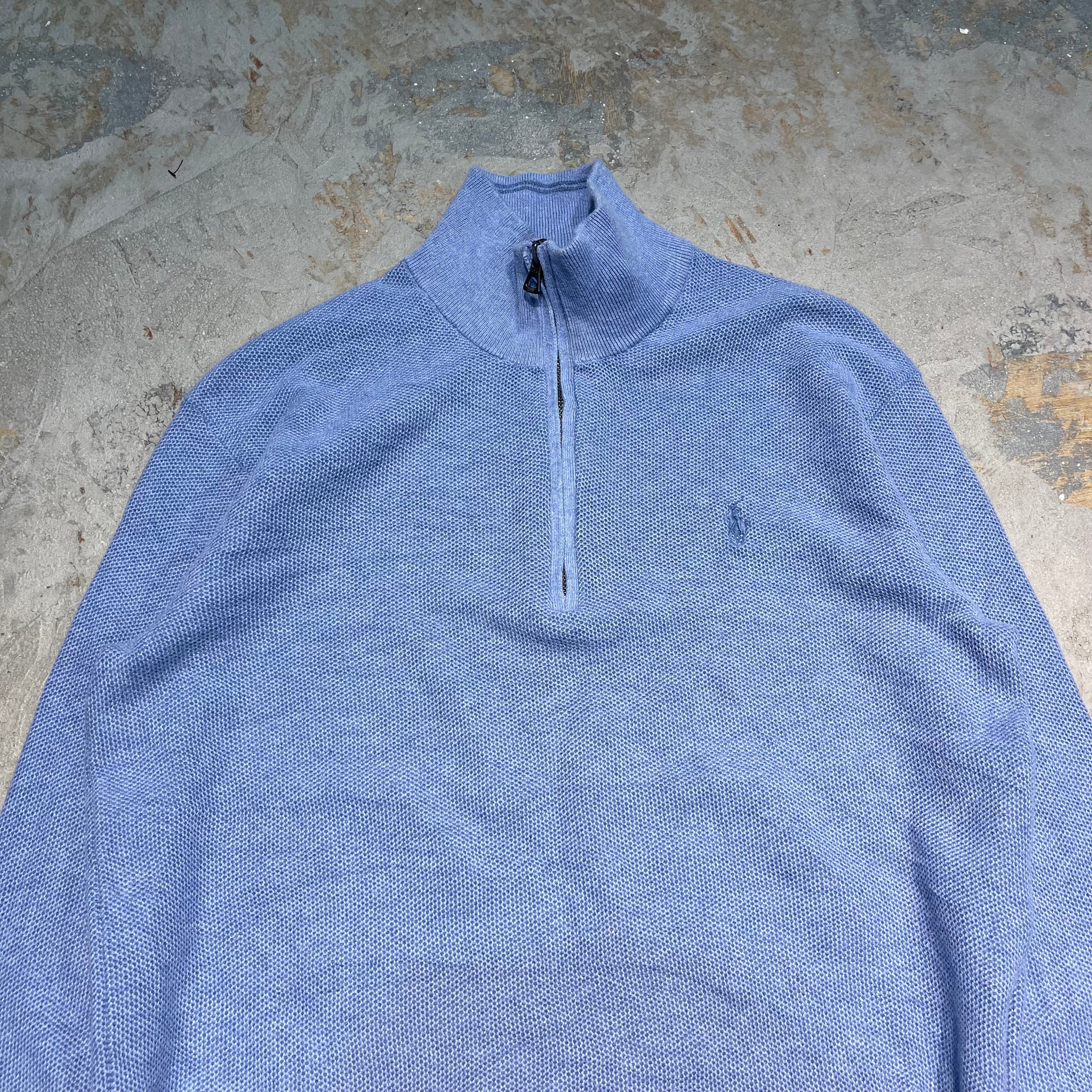 3338 古着 Polo Ralph Lauren/ポロラルフローレン / Half Zip Pima