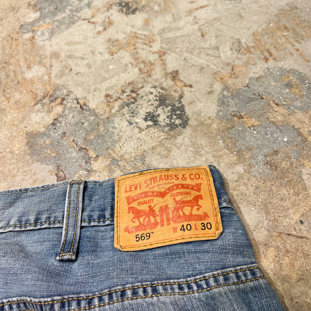 古着 Levi's/リーバイス/Denim Pants/デニムパンツ/569/実寸サイズ40×30