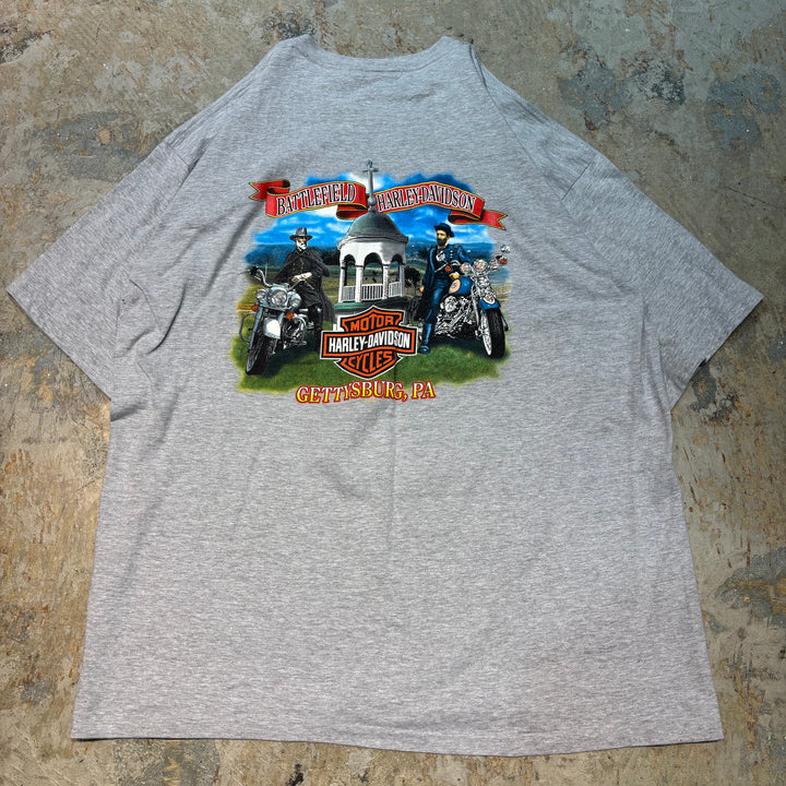 古着 USA製 Harley-Davidson/ハーレーダビッドソン/ プリントTシャツ/ サイズ3XL相当