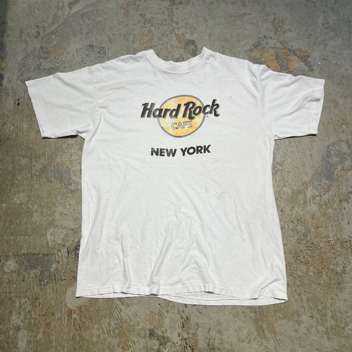 古着 USA製 80's Hard Rock/ハードロック/ニューヨーク/ヴィンテージ シングルステッチ Tシャツ/サイズXL