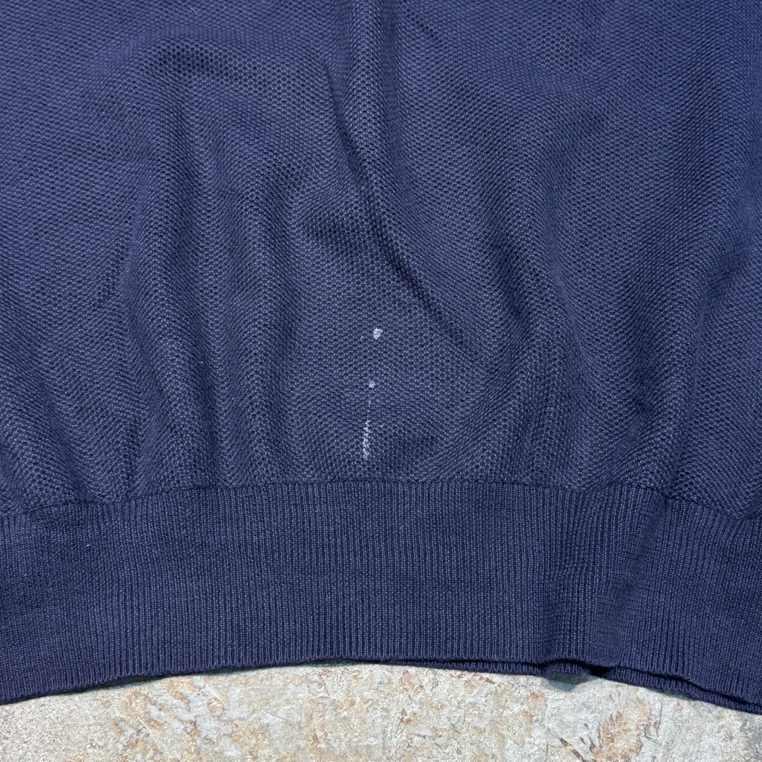 古着 POLO by Ralph Lauren/ ポロ バイ ラルフローレン/ ハーフジップニットセーター/ サイズXL