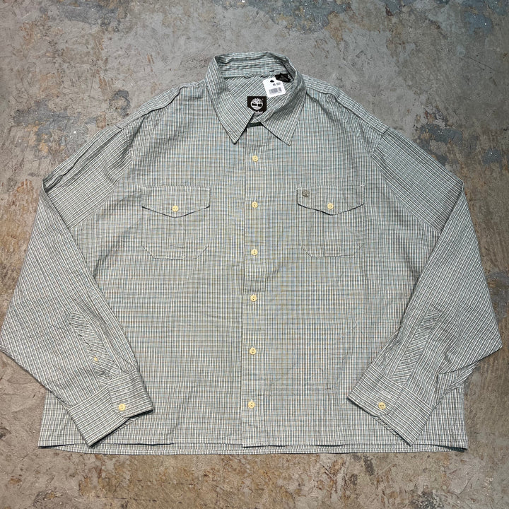 古着 TIMBERLAND/ ティンバーランド/ 長袖シャツ/ チェック柄/ サイズXXL