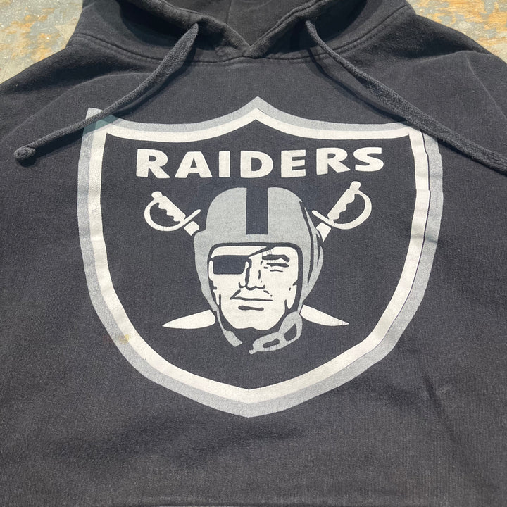 #1968 古着 Unknow/Pull Over Hoody /プルオーバーパーカー/RAIDERS/NFL/サイズL