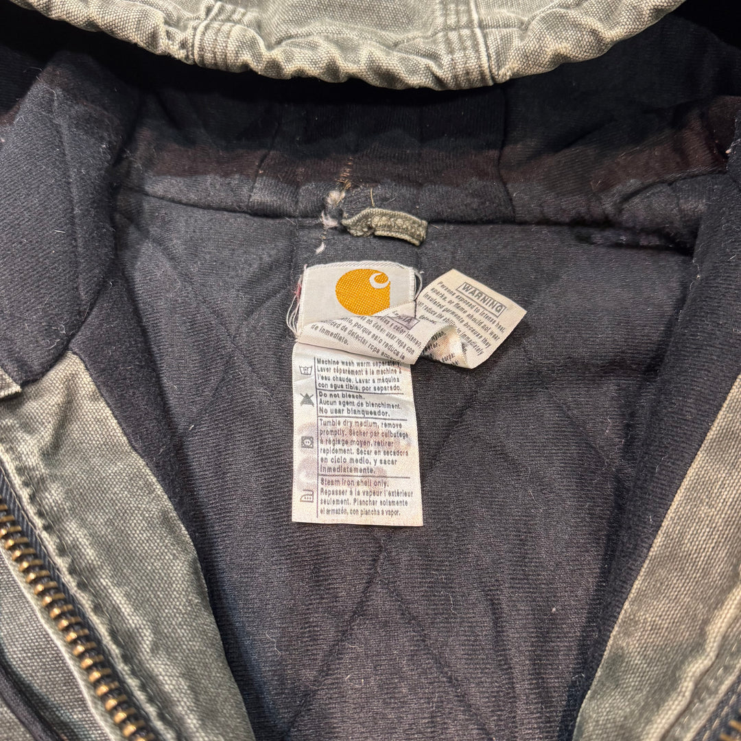 古着 carhartt/ カーハート/ アクティブジャケット/ 裏地キルティング/ サイズL