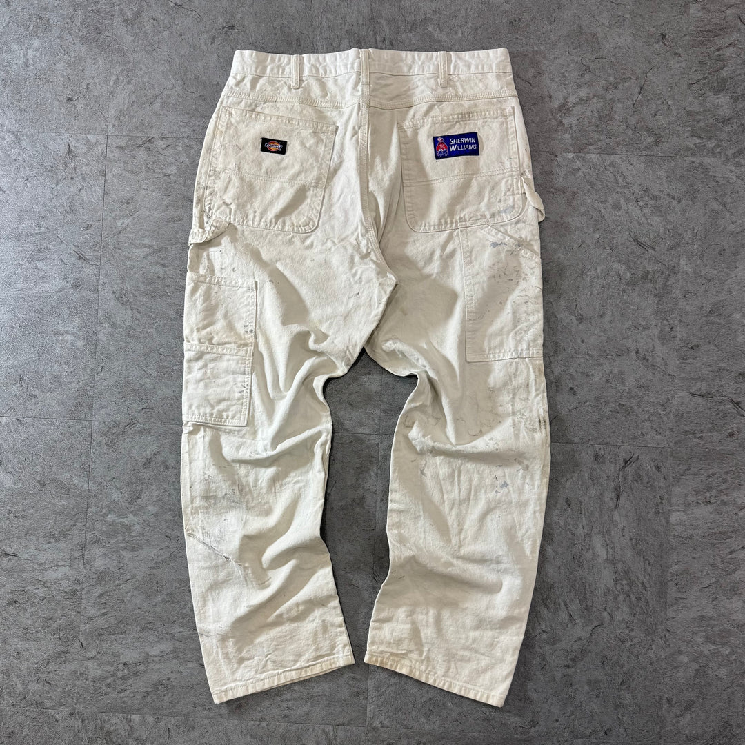 古着 Dickies×SHERWIN WILLIAMS ディッキーズ× シャーウィン・ウィリアムズ ペインターパンツ  実寸サイズ34×32