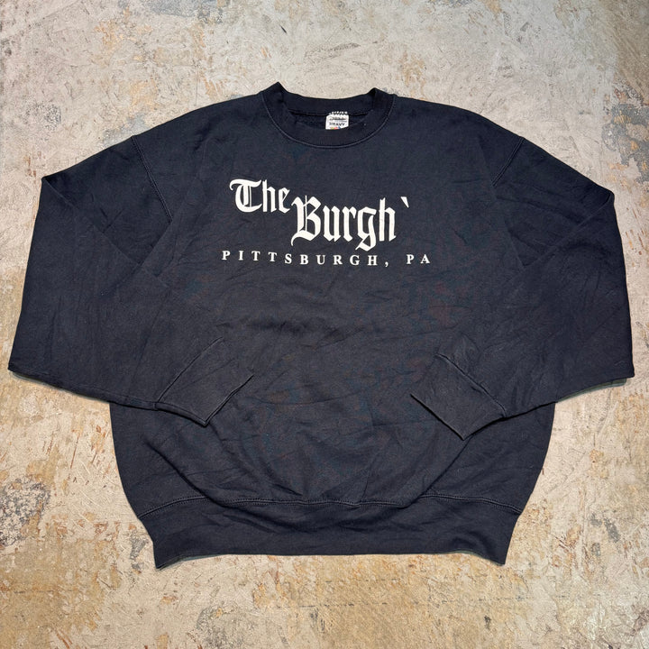 古着 USA製 80's FRUIT OF THE LOOM/ フルーツオブザルーム / クルーネックスウェット/ サイズXL