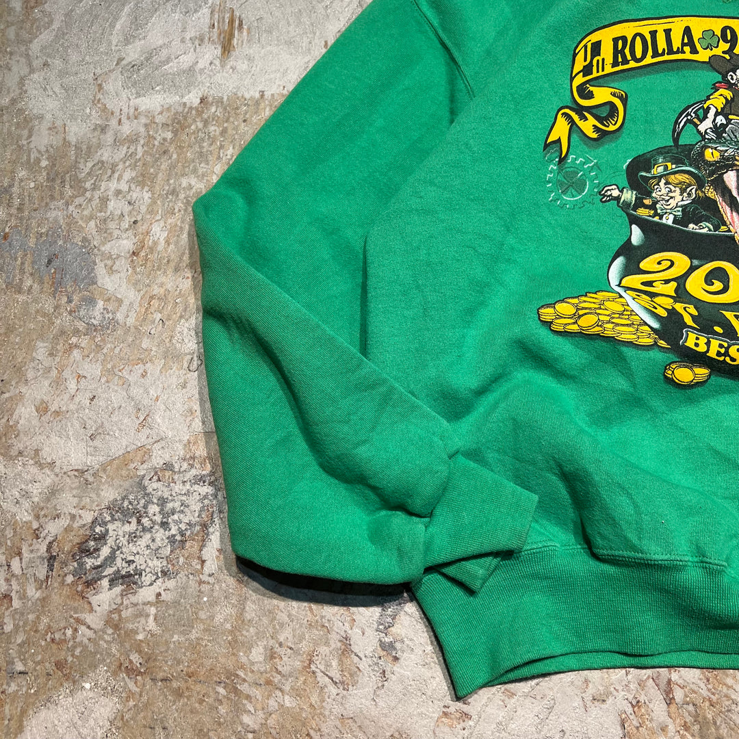 #3795 古着 Russell/ラッセル/Crew Neck Sweat Shirts/クルースウェット/2001 ST PAT'S BEST EVER/サイズXL