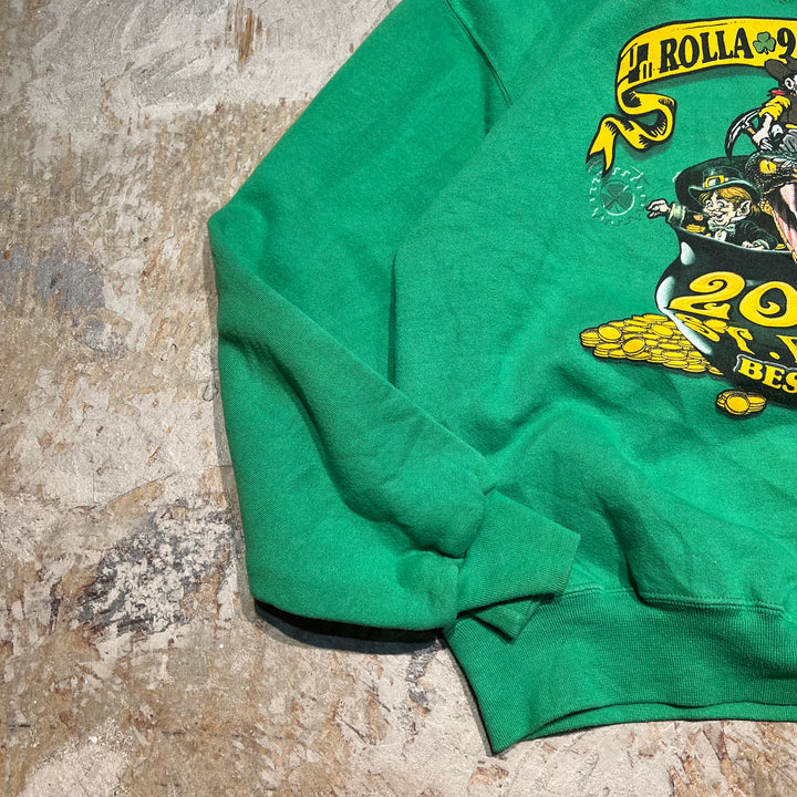 #3795 古着 Russell/ラッセル/Crew Neck Sweat Shirts/クルースウェット/2001 ST PAT'S BEST EVER/サイズXL