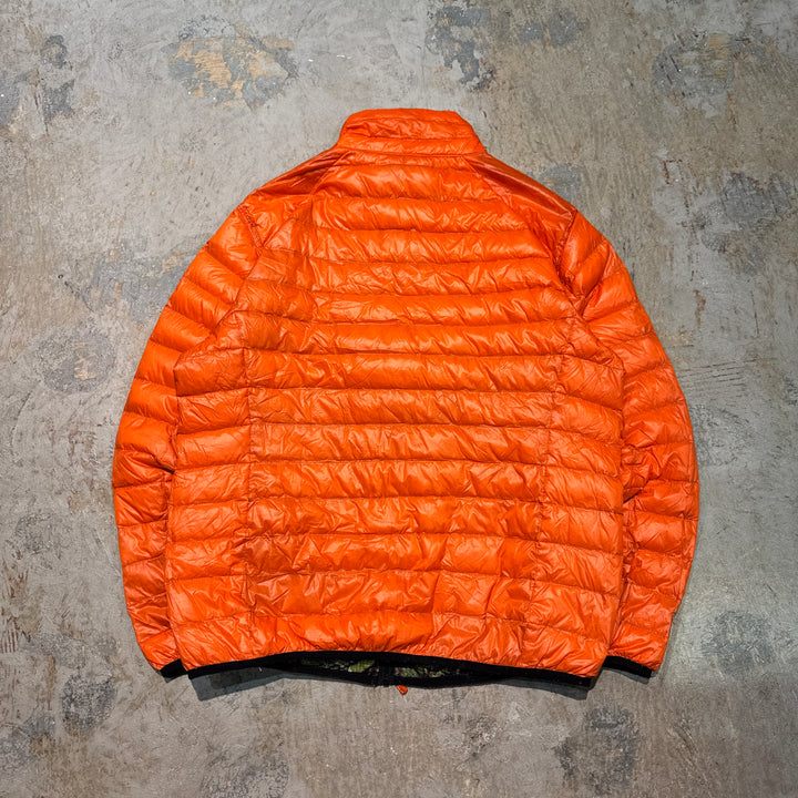 古着 USAVINTAGE/ダウンジャケット/リアルツリー柄/リバーシブル/サイズXL相当