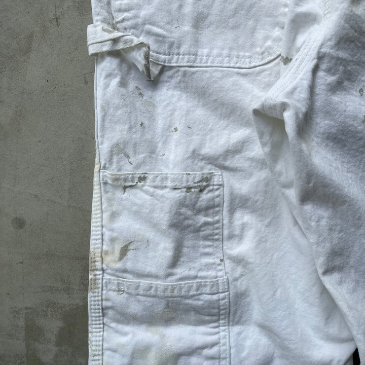 古着 Dickies×SHERWIN WILLIAMS/ディッキーズ× シャーウィン・ウィリアムズ/ ペインターパンツ / 企業ロゴ/ 実寸サイズ31×32