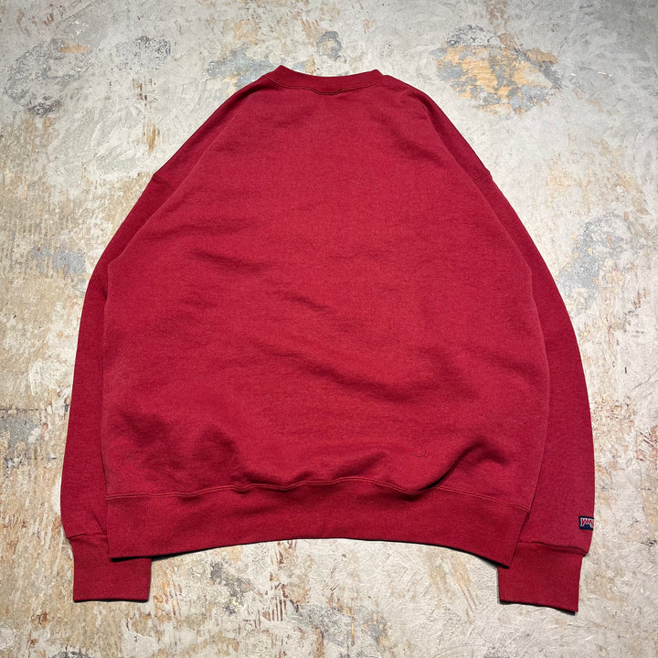 #4102 古着 Unknow/Crew Neck Print Sweat/クルーネックプリントスウェット/サイズXXL相当