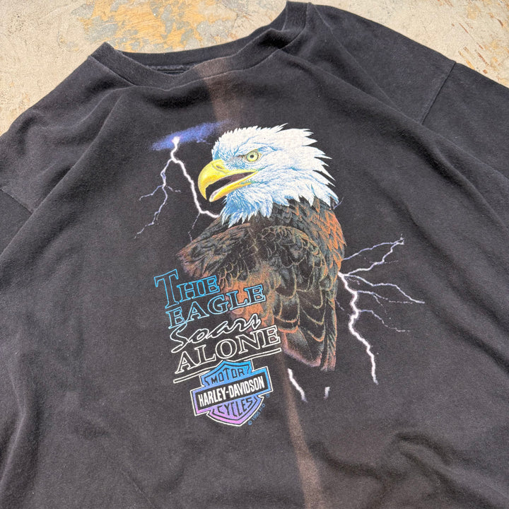 Used clothing Made in USA Harley-Davidson/Harley-Davidson/Printed T-shirt/Size XL