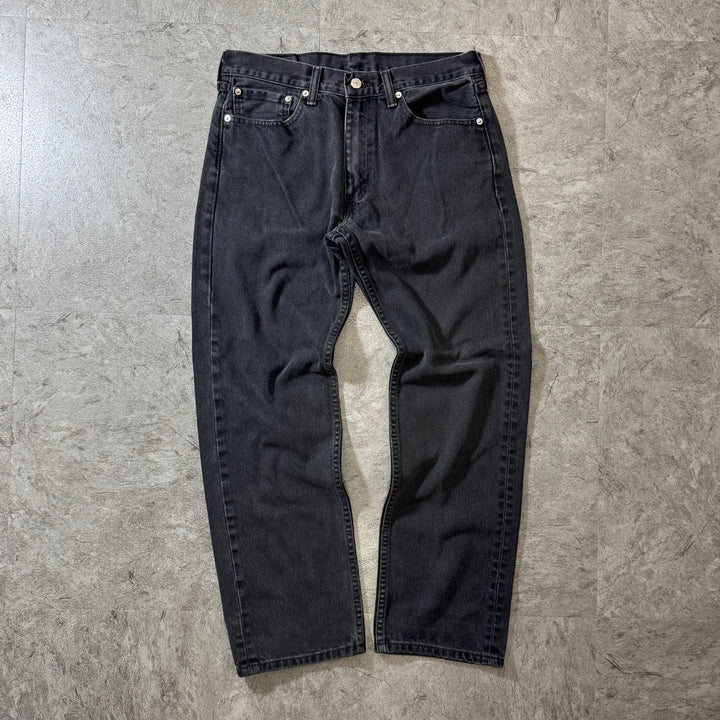 古着 Levi's/ リーバイス/ ブラックデニムパンツ/ 505/ 実寸サイズ31×28
