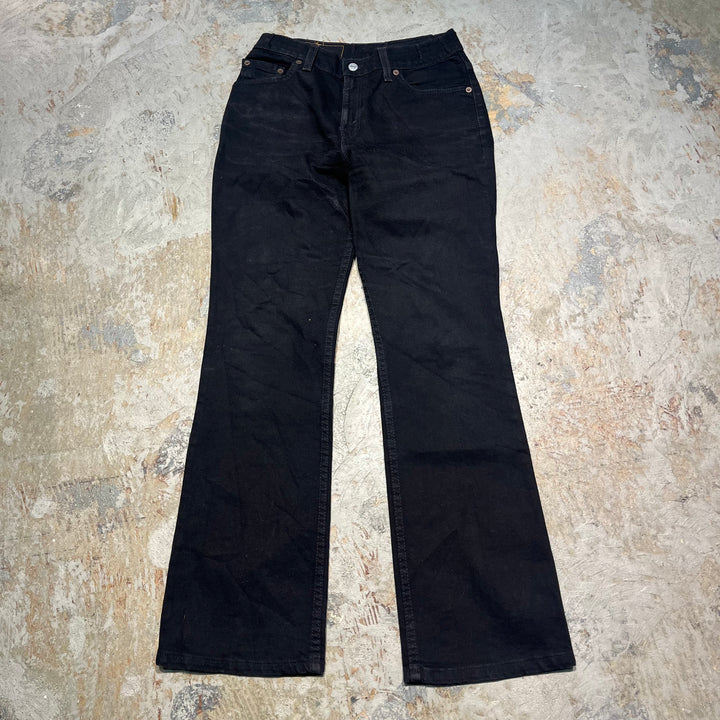 #4194 古着 Levi's/リーバイス/Black Denim Pants/ブラックデニムパンツ/517/MADE IN U.S.A/サイズS