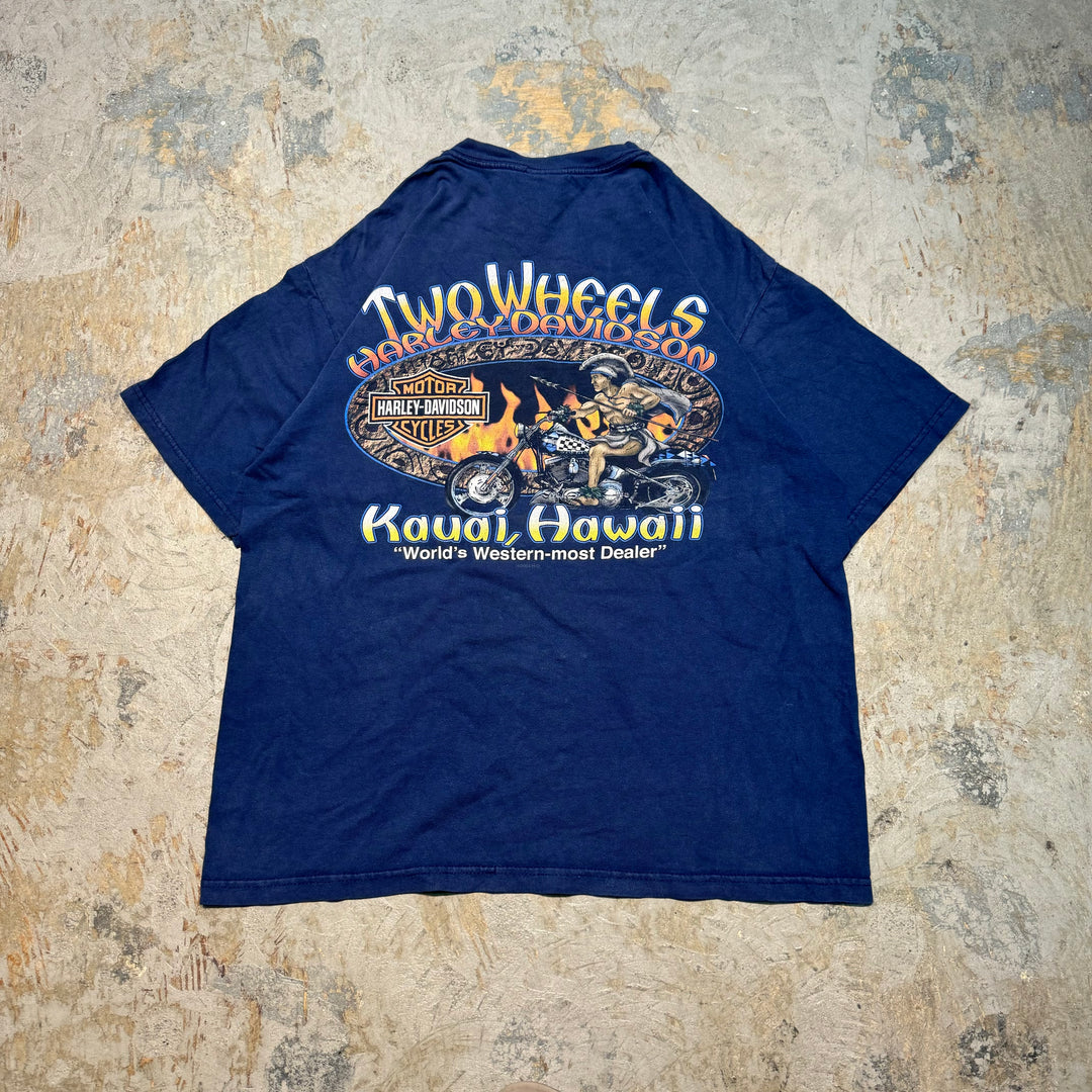 Used clothing Made in USA Harley-Davidson/Harley-Davidson/Printed T-shirt/Size L