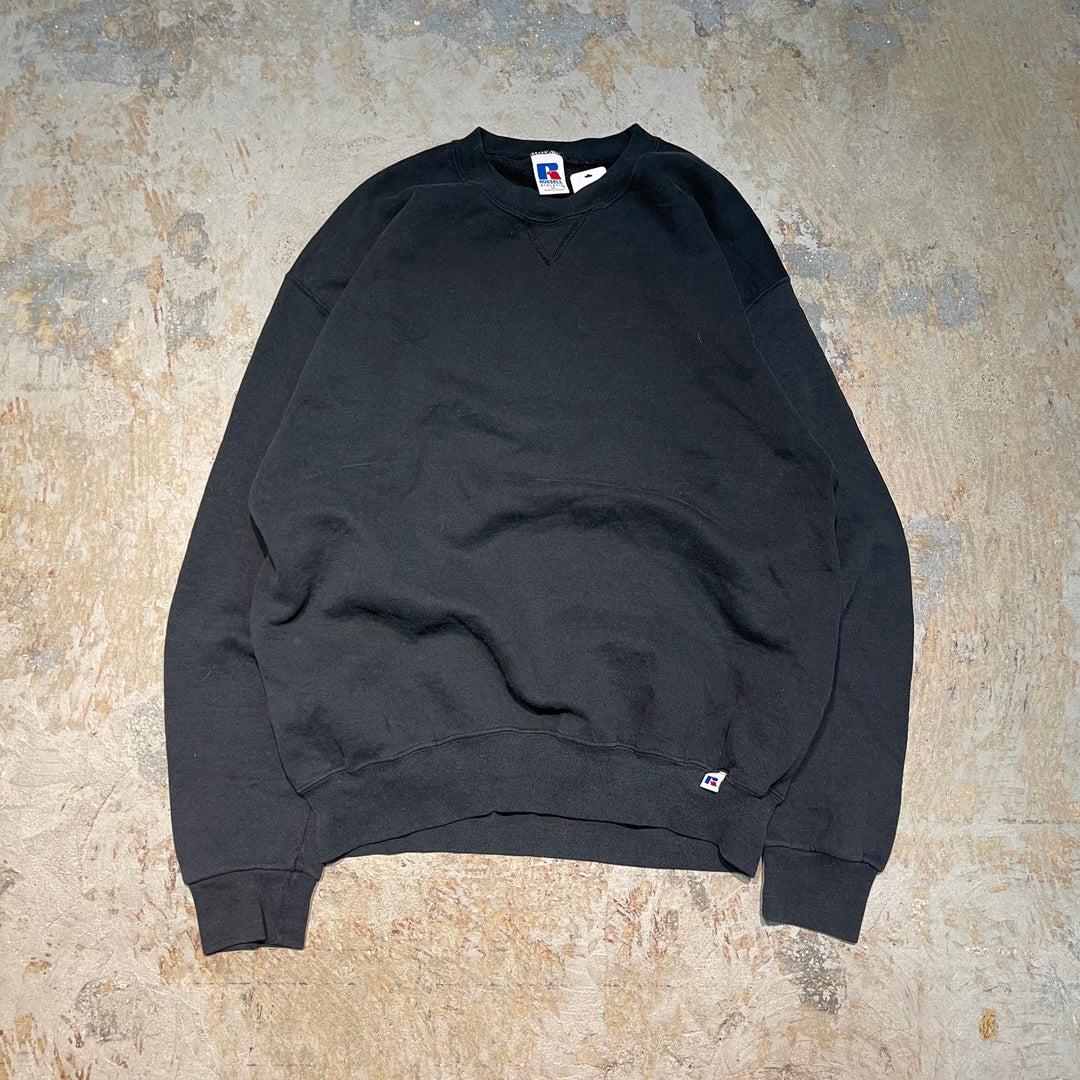 #3558 古着/Russell/ラッセル/Crewneck sweat/クルーネックスウェット/ブランクスウェット/無地/サイズL