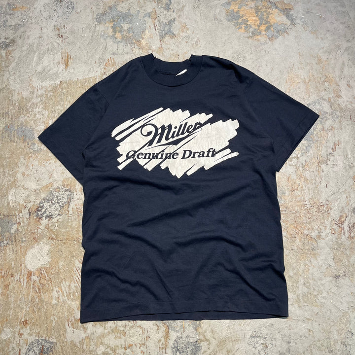 #4581 Miller Bear/short sleeve print t-shirt Tee/半袖プリントTシャツ/シングルステッチ/サイズL相当